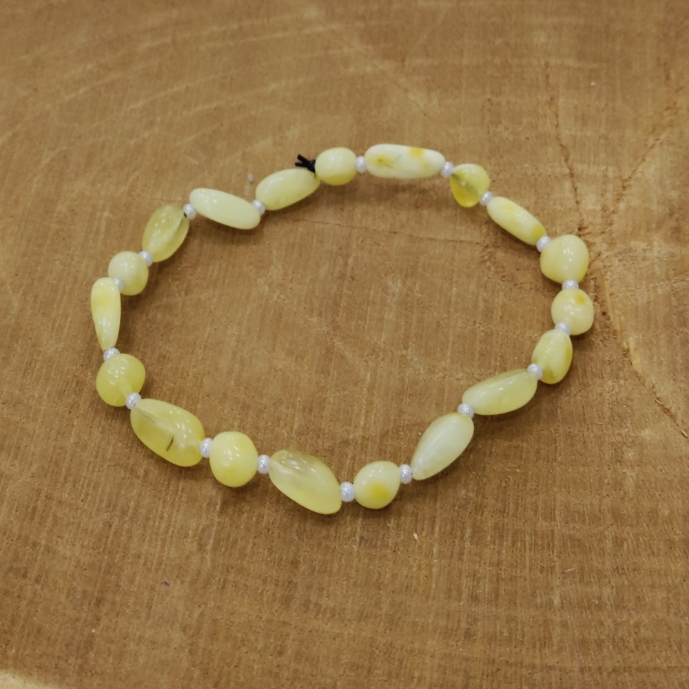 Ukrayna damla kehribar bebek bileklik Tesbih Deryası